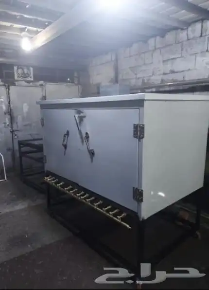 استن استيل اصلي مكينه كنافه 8عيون ومكينه شاورما وتندوري 5