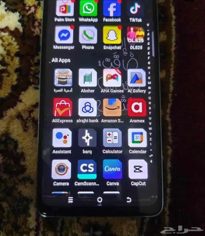 جوال تكنو بوفا5 برو 256 جيجا 8 رام 8 معه كرتون وشاحن 4