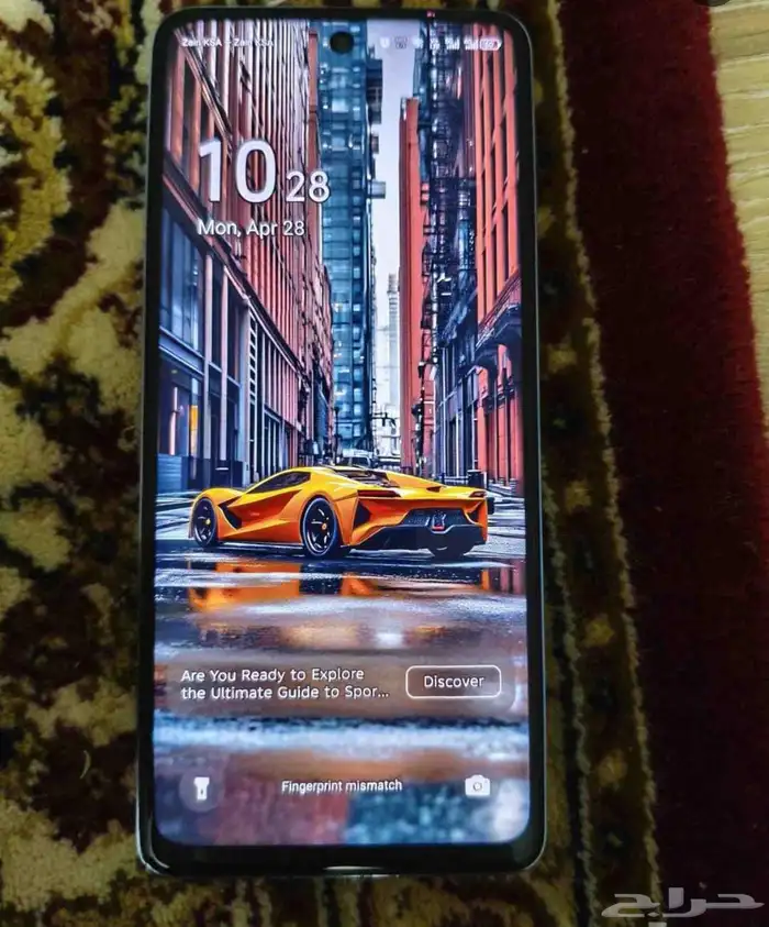 جوال تكنو بوفا5 برو 256 جيجا 8 رام 8 معه كرتون وشاحن 2