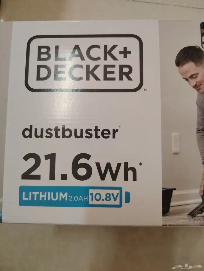 مكنسة محمولة بلاك أند ديكر تعمل بالشحن 3