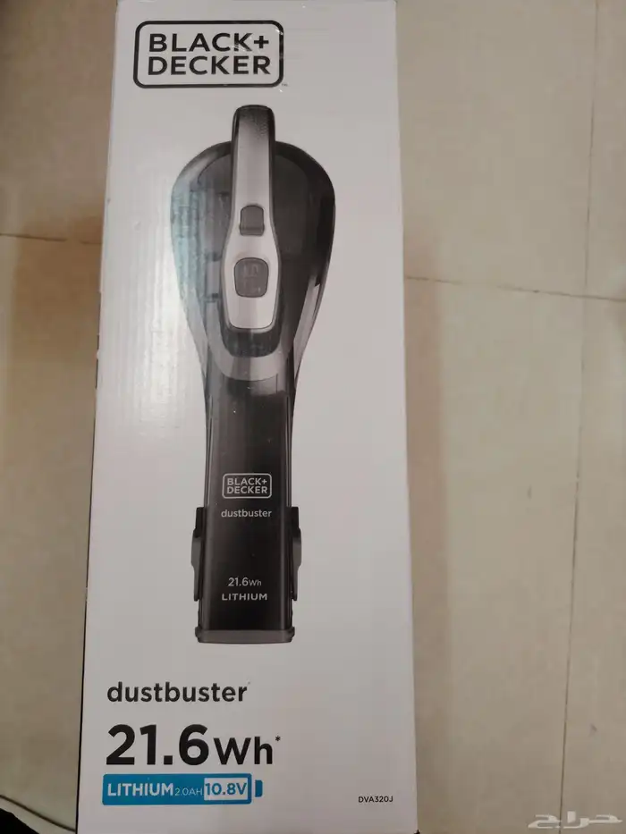 مكنسة محمولة بلاك أند ديكر تعمل بالشحن 0