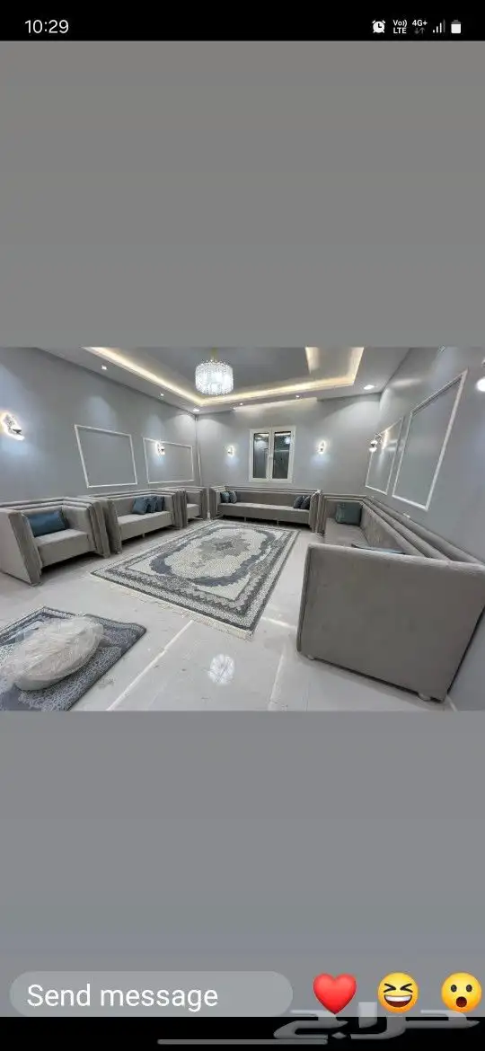 كنب مجلس مساند تفصيل تنجيد ستائر ويفي رول .. 4