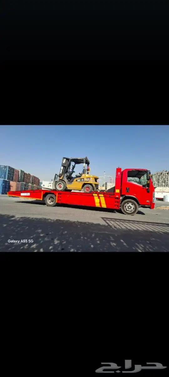 كرينات صطحات رفعات شوكيه سيزرات للايجار اليوميه والشهري 6