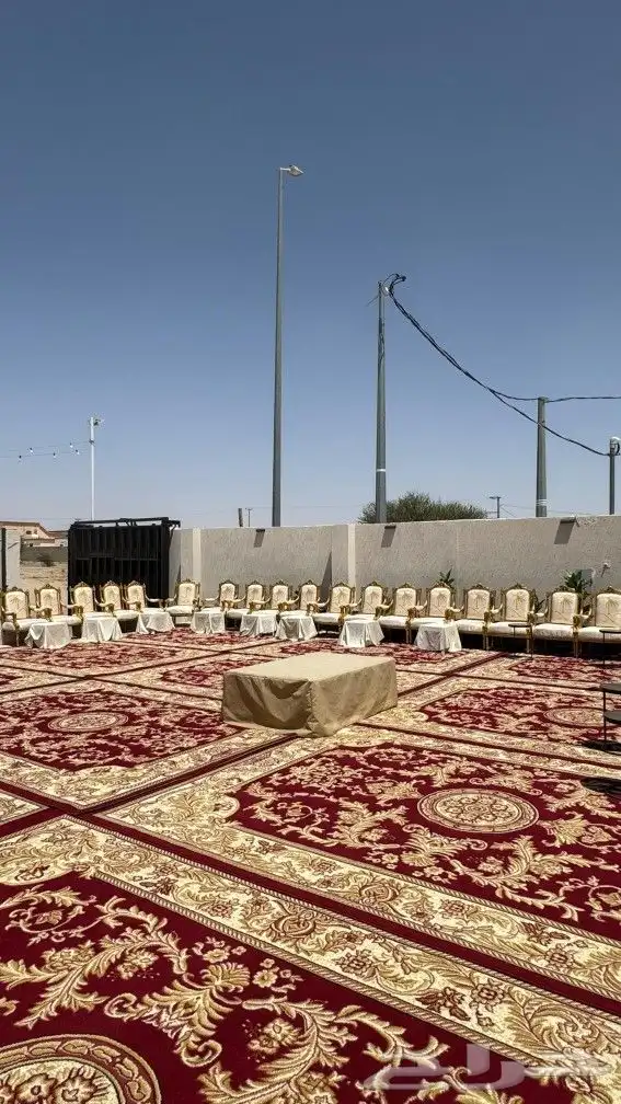 حفلات الدوادمي لليجار كنب ملكي ركن ضيافه فرشات خيام بيوت شعر 6