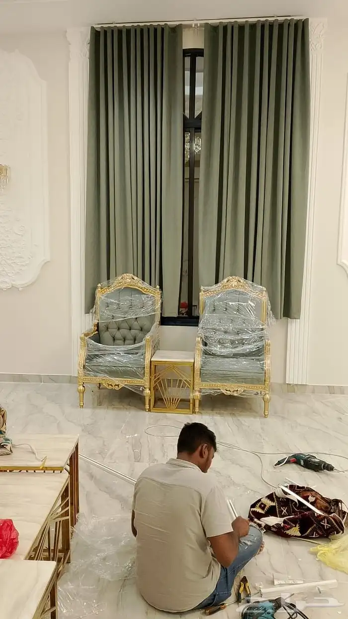 تفصيل و تنجيد كنب و مساند جميع أنواعها 3