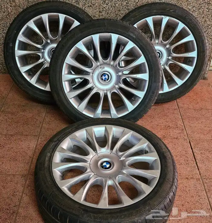 جنوط BMW individual مع كفرات نظيفه 0