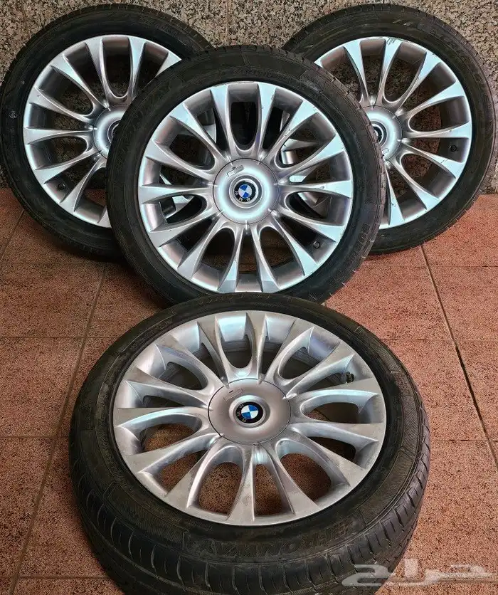 جنوط BMW individual مع كفرات نظيفه 1