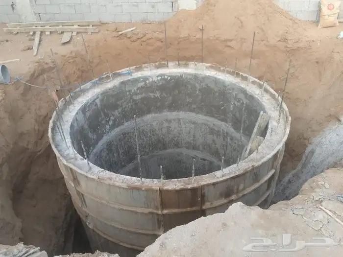 حفر خزان الميا  و بيار 2