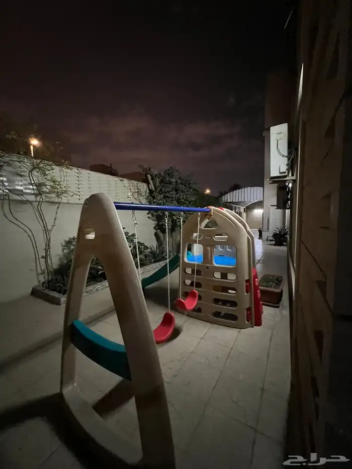 طقم مرجيحة مع زحليقه جوده عاليه سعر مميز 0