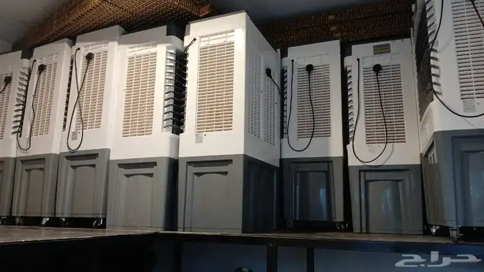 تاجير مكيفات صحراوية ومراوح وحواجز 0