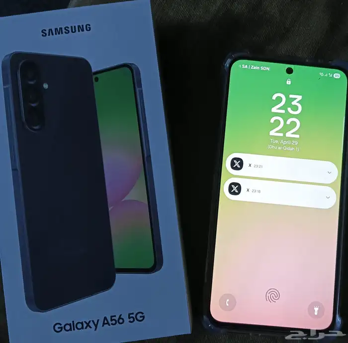 جوال سامسونج 5G A56 للبيع جديد 0