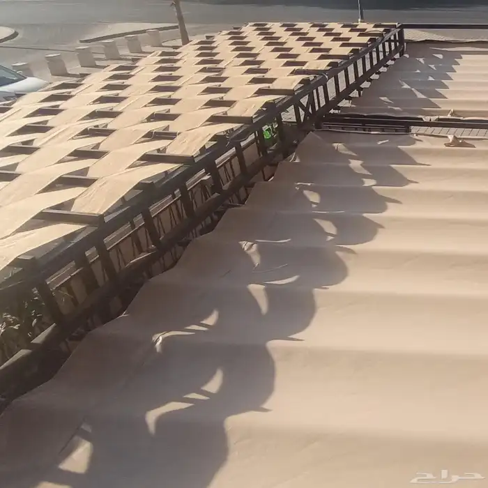 مظلات وسواتر وهناجر وجميع اعمال الحداده 7