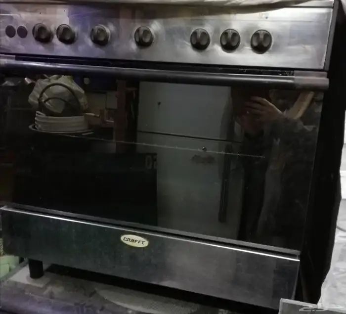 فرن غاز بو خمس عيون جليم غاز إيطالي الأصلي كرفت نار قويه 2