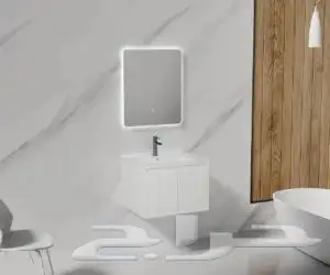 مغاسل فايبر خشبية 1