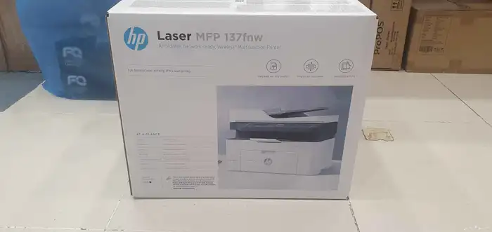 طابعة إتش بي HP Laser MFP 137fnw 0