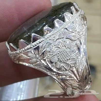 خاتم حجر الطاؤوس الافريقي 4