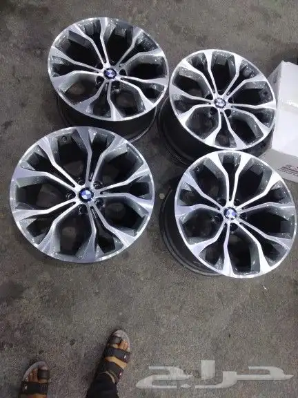 جنوط جيب بي ام دبليو x6 مقاس 20 اصلي وكاله 8