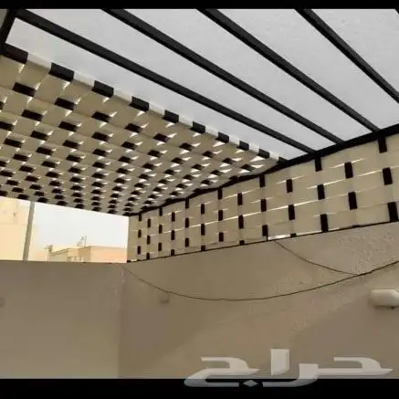 مظلات وسواتر وهناجر وجميع اعمال الحداده 14