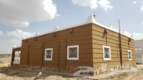 ترميم بيوت الطين التراثيه 2