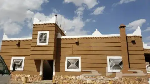 ترميم بيوت الطين التراثيه 3