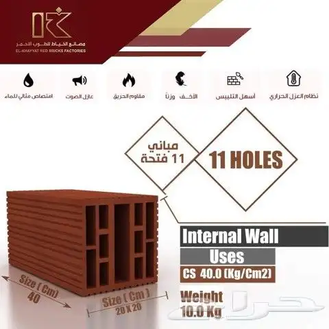 الطوب الامن للطوب الاحمر 9
