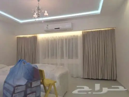 كنب مجلس مساند تفصيل تنجيد ستائر ويفي جمع الستائر 6