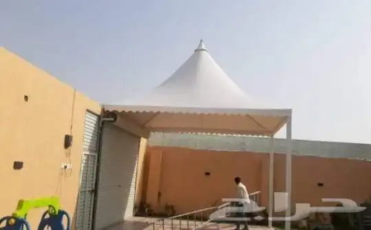 مظلات مخروطي المدينه 0