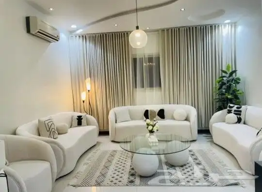 كنب مجلس مساند تفصيل تنجيد ستائر ويفي جمع الستائر 5