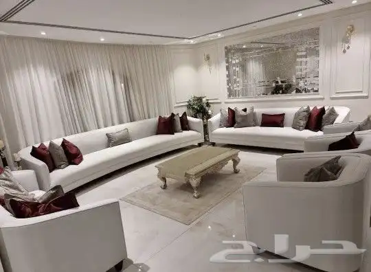 كنب مجلس مساند تفصيل تنجيد ستائر ويفي جمع الستائر 2