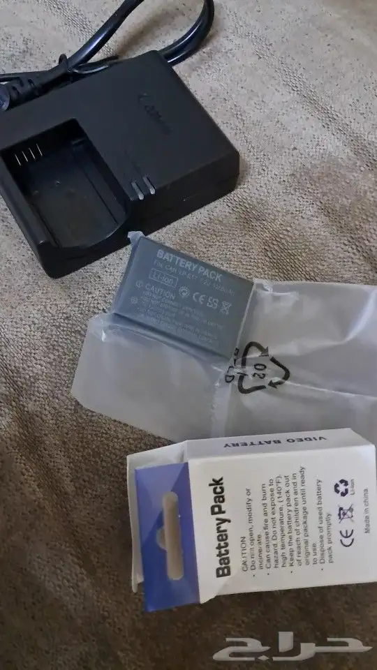شواحن بطاريات لي كميرات كانون نيكون 8