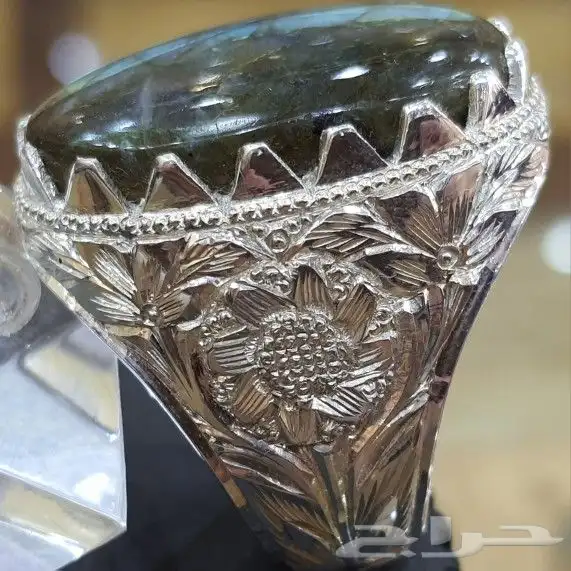 خاتم حجر الطاؤوس الافريقي 5