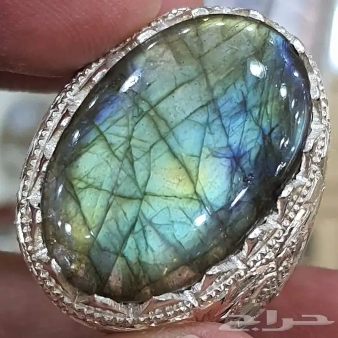 خاتم حجر الطاؤوس الافريقي 1