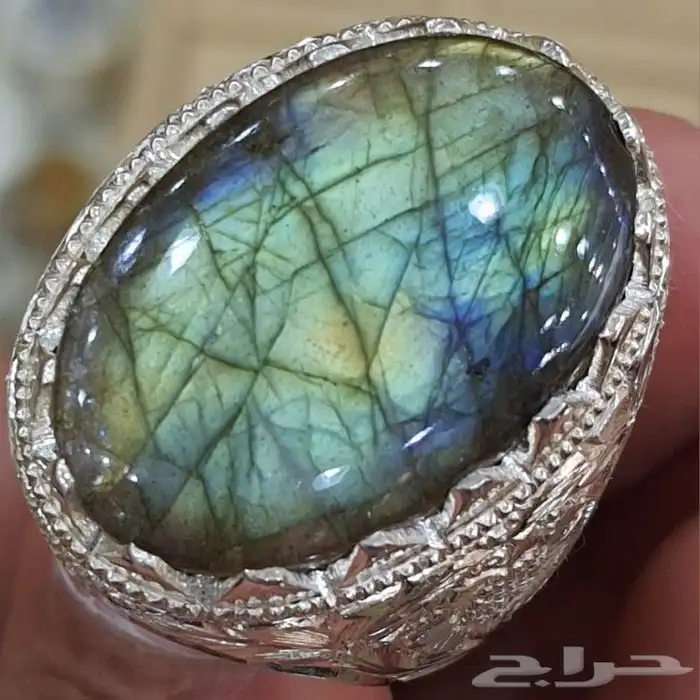 خاتم حجر الطاؤوس الافريقي 0