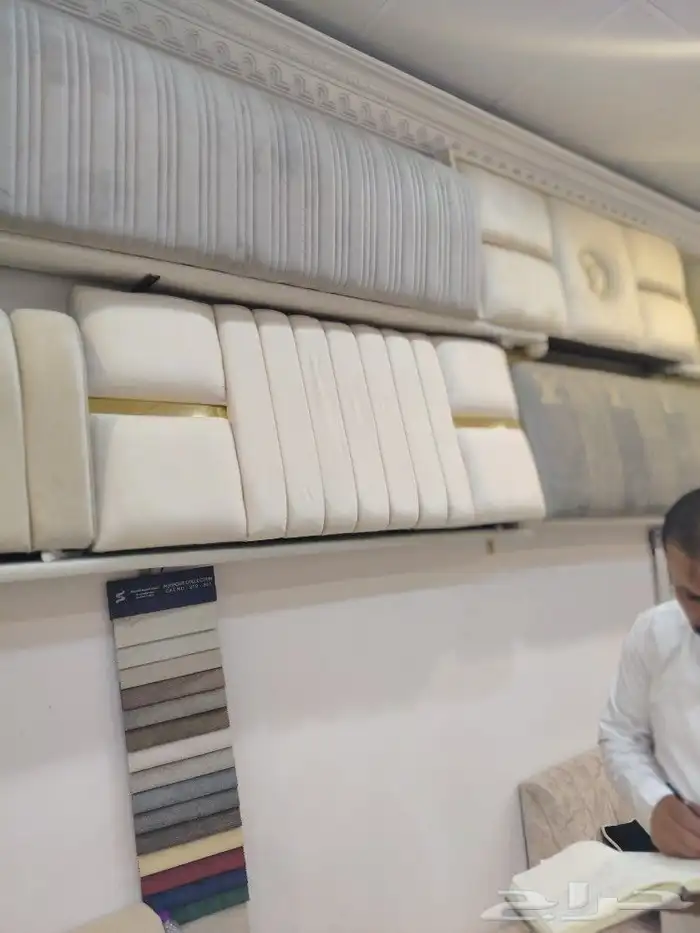 تفصيل الكنب والمساند وتنجيدها حسب اطلب 0