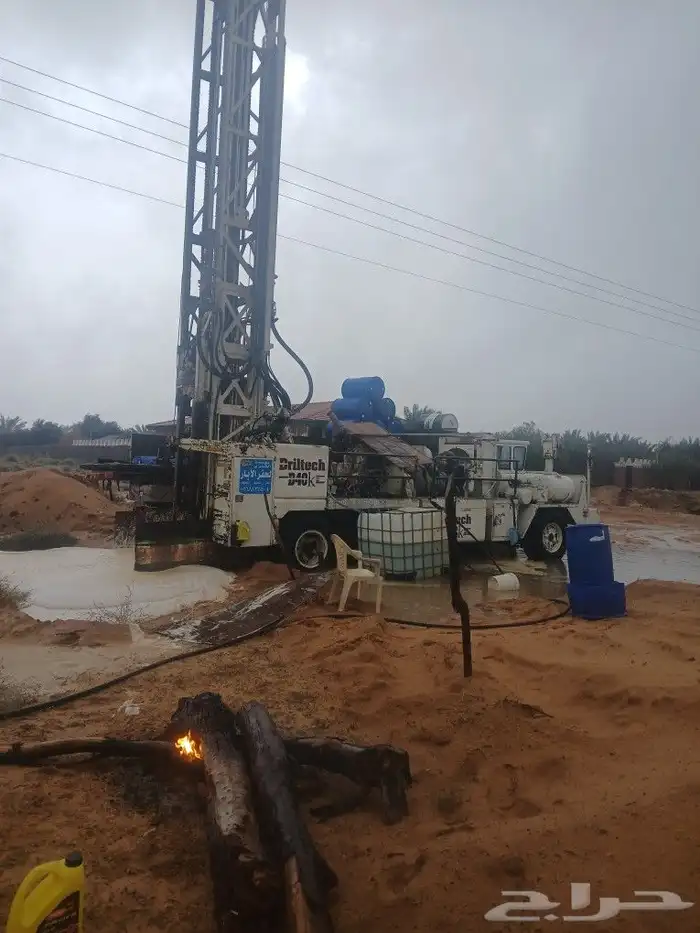 حفار في حقروصين و بقعاء و القاعد 0