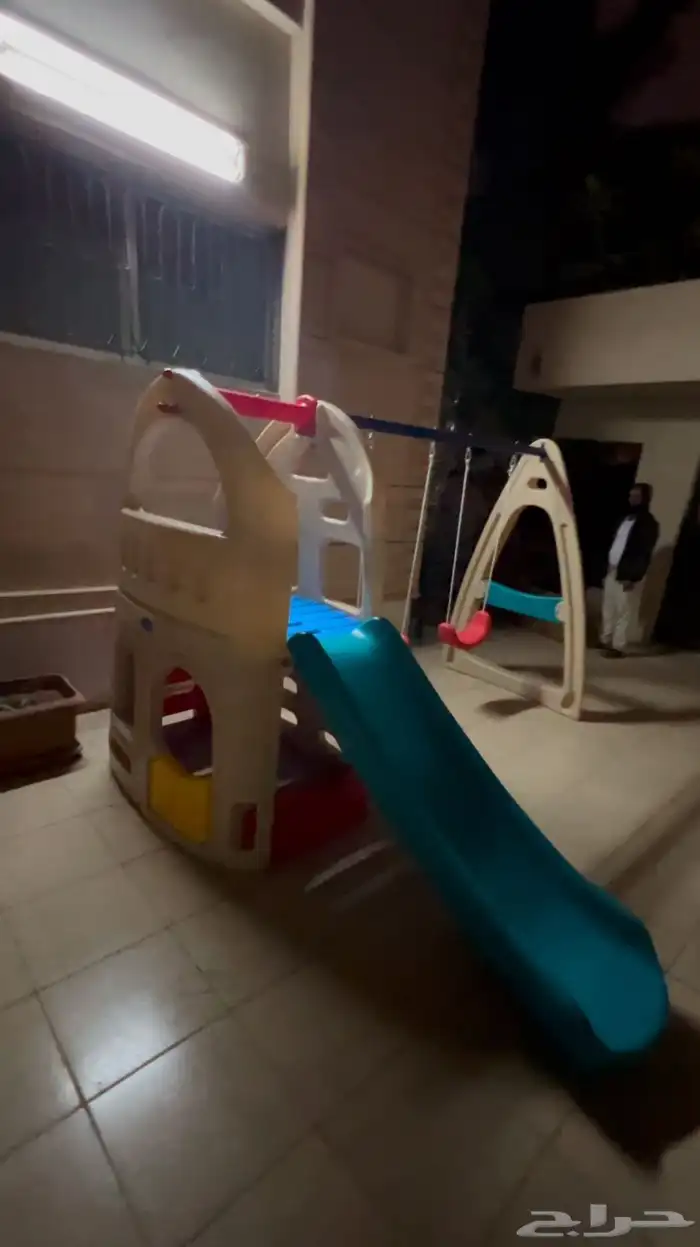 طقم مرجيحة مع زحليقه جوده عاليه سعر مميز 2