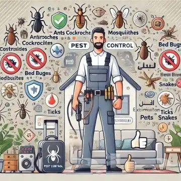 شركة مكافحة حشرات بالطائف صراصير بق ثعابين عقارب نامس وزغ 1