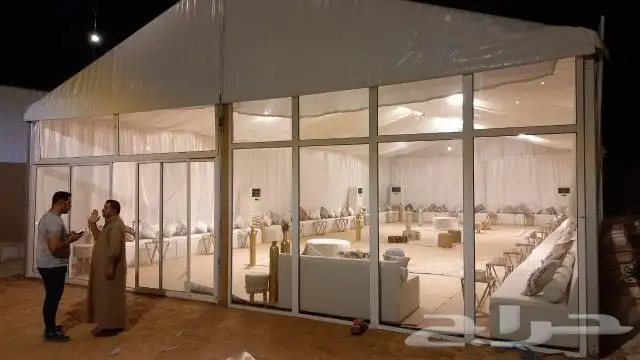 تاجير مخيمات اوروبيه ومخيمات الشعبيه والكنب وجلسات والمكيفات 9