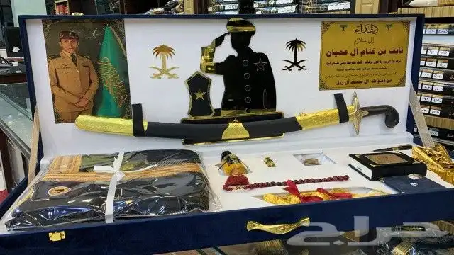 دروع ضباط هدية ترقية هدية زواج هدية تقاعد درع ملازم 7