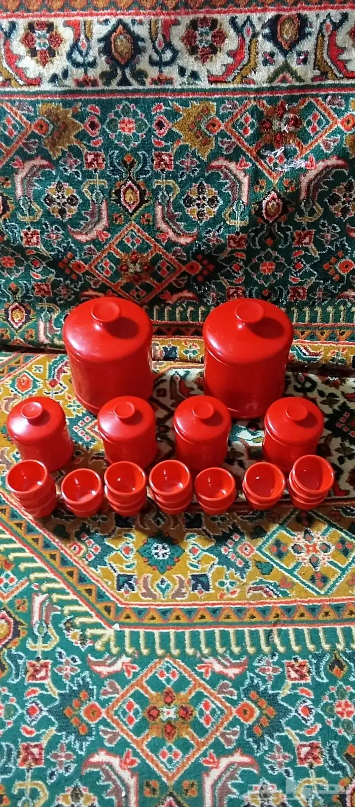 علب بهارات قديمه صناعه الماني من البلاستيك المقوه 7