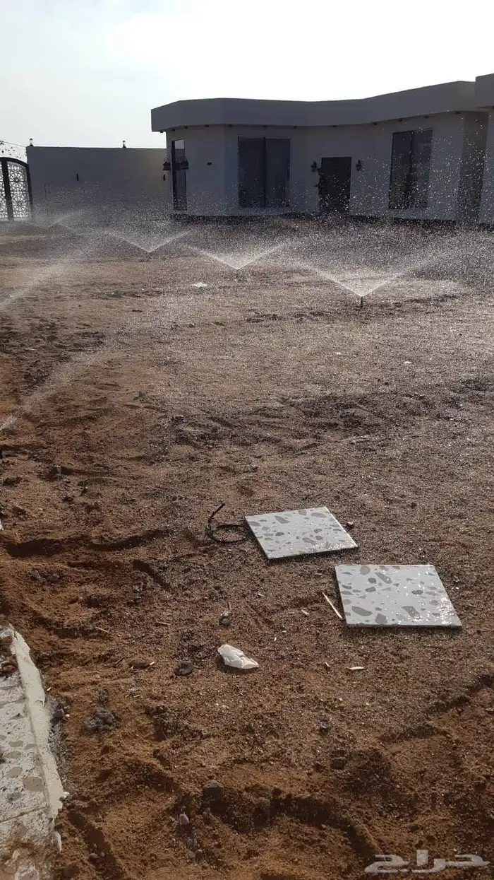 منسق حدائق جده ومكه زراعه النجيله الطبيعي شبكات الري 7