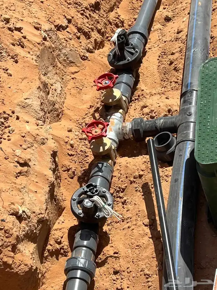 منسق حدائق جده ومكه زراعه النجيله الطبيعي شبكات الري 1