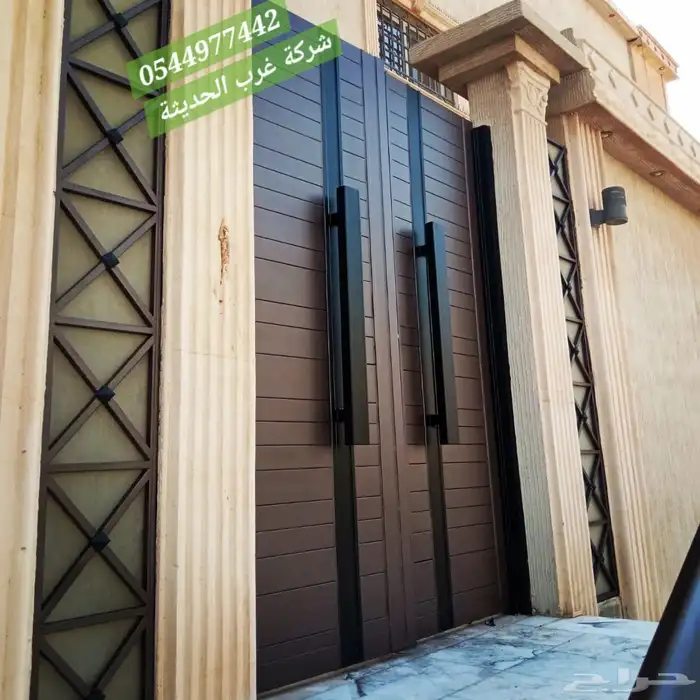 Modern iron doors (blacksmith workshop) 1