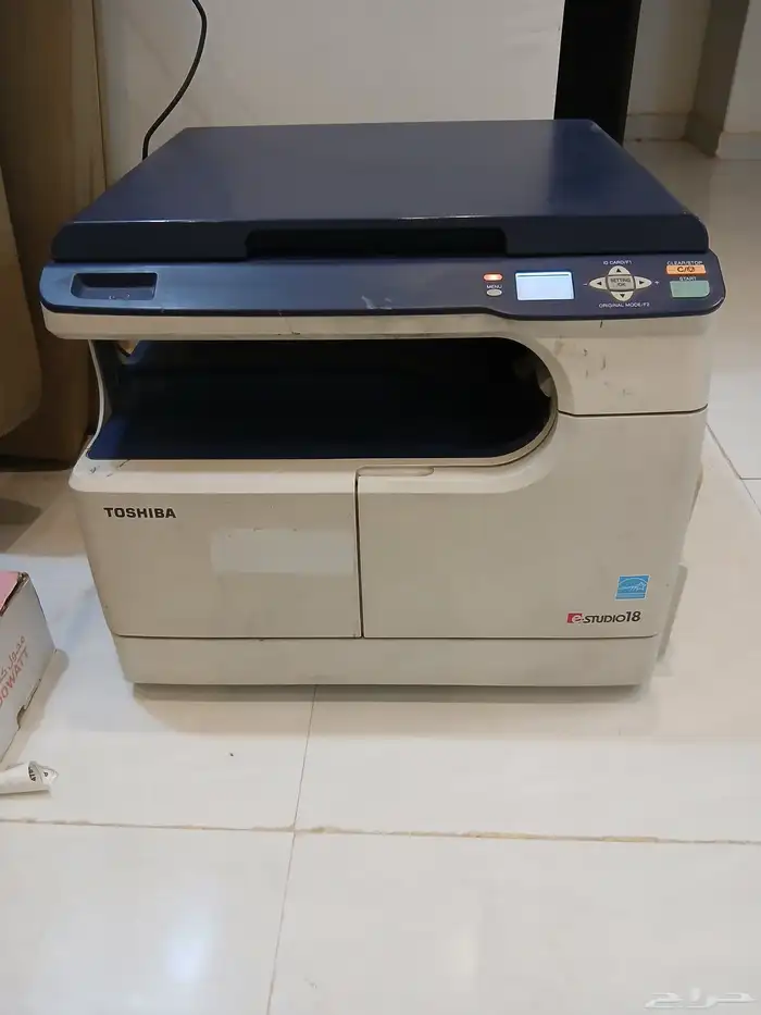 طابعه فواتير ابسون جديده لم تستخدم وطابعه ليزر توشيبا 2