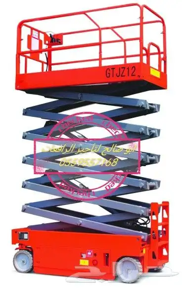 رافعات شوكية هيدروليكية تلسكوبيه رافعات عمال سقالات للايجار 11