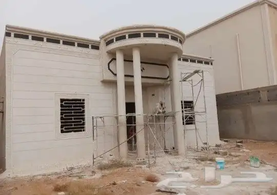 ديكورات خارجيه لياسه ملونه بطحاء الرياض وكسر رخام 9