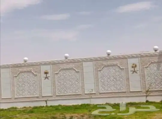 ديكورات خارجيه لياسه ملونه بطحاء الرياض وكسر رخام 7