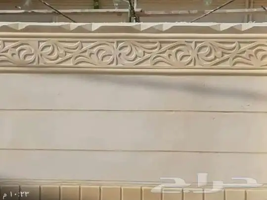 ديكورات خارجيه لياسه ملونه بطحاء الرياض وكسر رخام 0