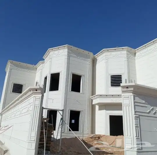ديكورات خارجيه لياسه ملونه بطحاء الرياض وكسر رخام 8