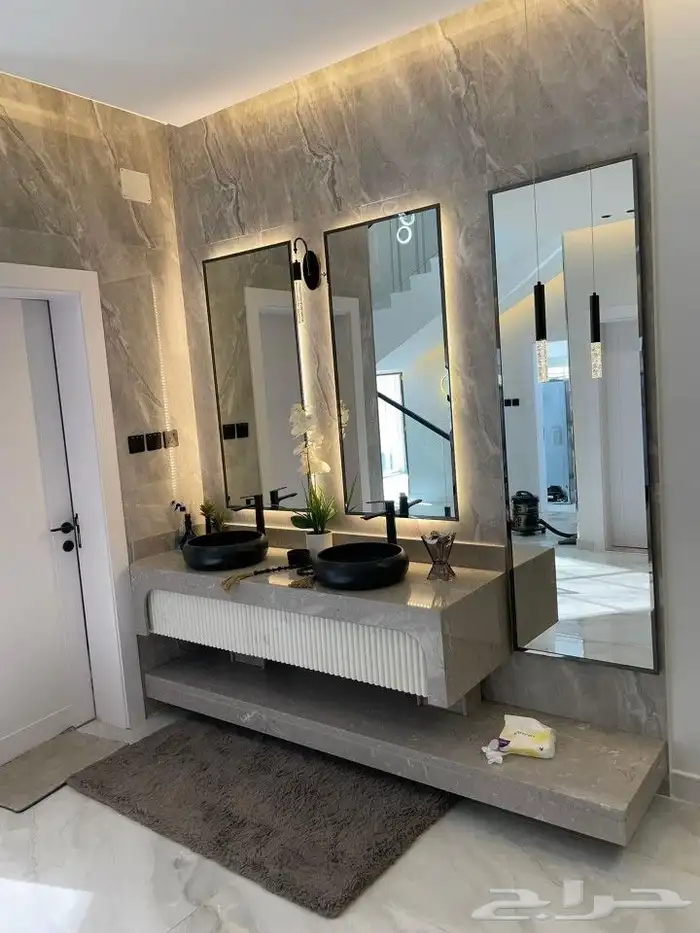 ديكورات  الشيبورد_ديكور  بديل_الخشب  بديل_رخام فوم مودرن 8